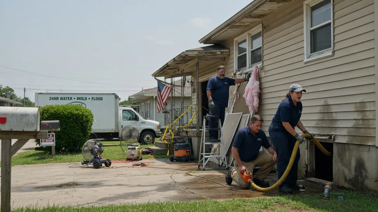 Water Damage Repair in Hindsboro, IL near me